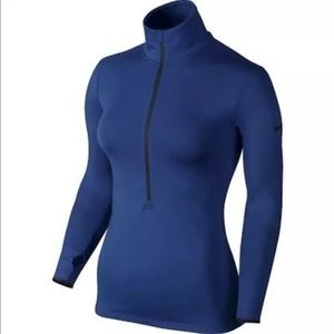 Nike Pro Warm Half Zip Pullover Training